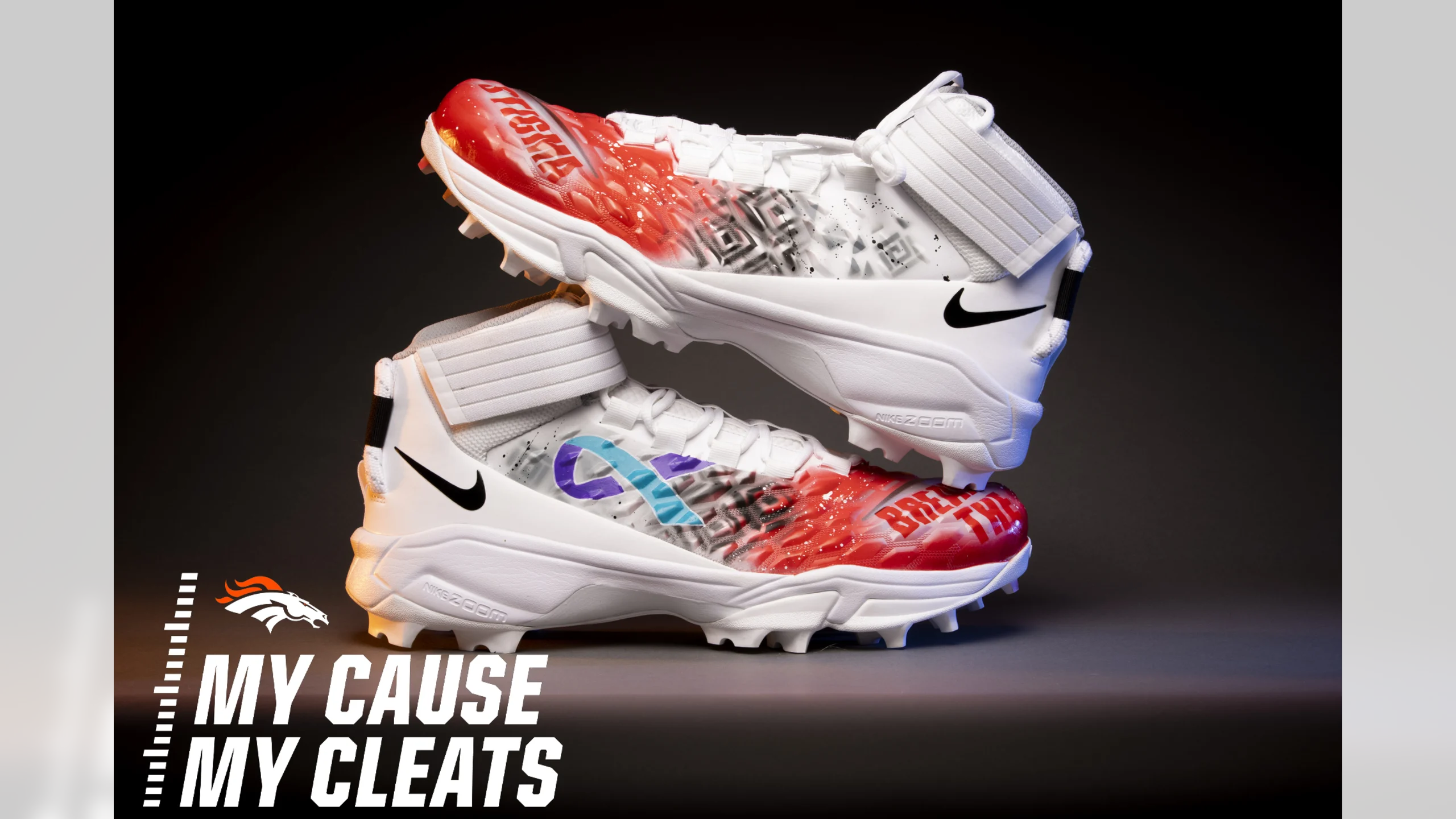 Broncos players & executives to participate in 2022 My Cause My Cleats  initiative to raise awareness for causes and nonprofit organizations