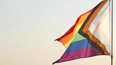 Pride flag flies proud